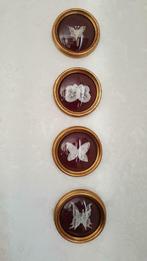 Vlinders in kant, Huis en Inrichting, Ophalen, Zo goed als nieuw