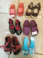 Chaussures fille crocs Birkenstock 25 27 28, Fille, Utilisé, Enlèvement ou Envoi, Crocs