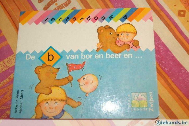 Mooi Letter boekje De B  van Bor en Beer en ..., Boeken, Kinderboeken | Kleuters, Gelezen, 4 jaar, Ophalen of Verzenden