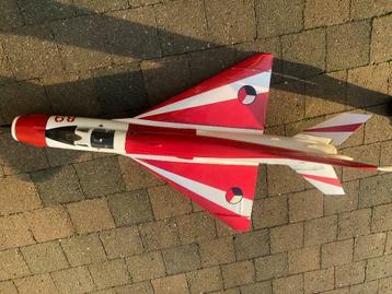 RC vliegtuig Mig-21 - vliegklaar, Enlèvement, Comme neuf, Électro