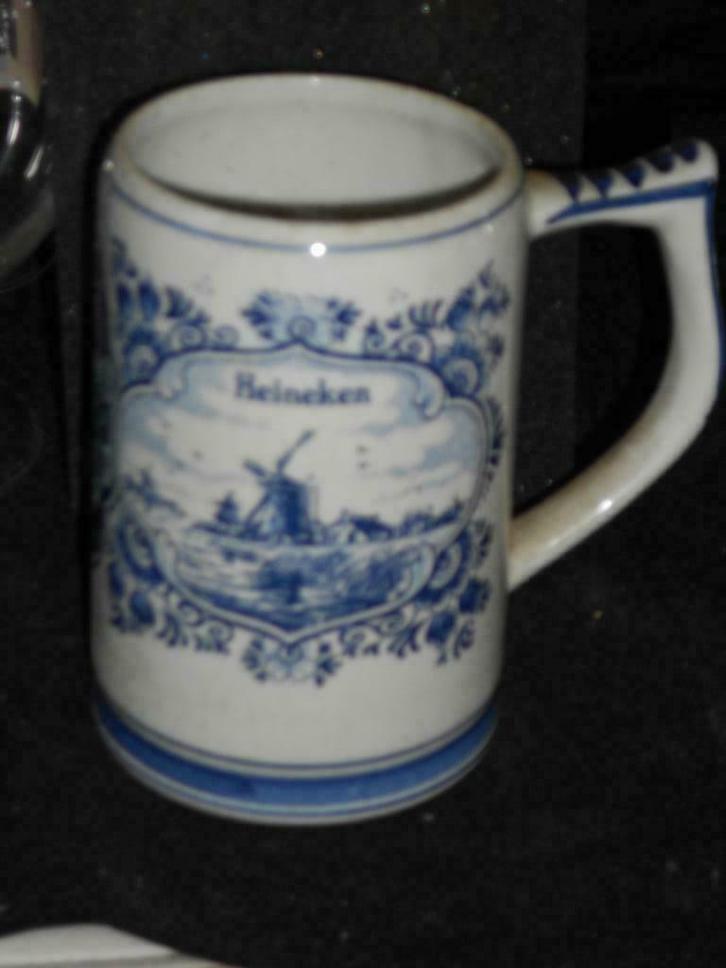 Bierglazen.Heineken.Bittburger.Mc Ewans.Aigle Belgica.D 96, Verzamelen, Biermerken, Zo goed als nieuw, Glas of Glazen, Heineken