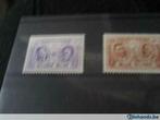 6 zegels met beroemde gezichten, Postzegels en Munten