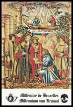 BL54 Millennium van Brussel de Tapijtweefkunst, Postzegels en Munten, Postzegels | Europa | België, Ophalen of Verzenden, Frankeerzegel