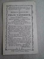 Rouwprentje 1889 (Ledegem), Verzamelen, Verzenden