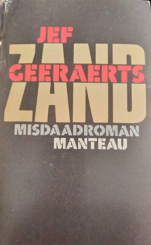 ZAND van Jef Geeraerts, Livres, Littérature, Belgique, Enlèvement ou Envoi