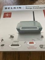 Belkin range extender/ access point nieuw, Computers en Software, Netwerk switches, Ophalen of Verzenden, Nieuw