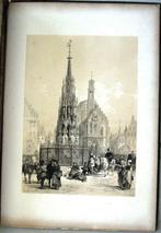 Sketches in Belgium and Germany 1840 Haghe 26 Lithografieën, Antiquités & Art, Enlèvement ou Envoi