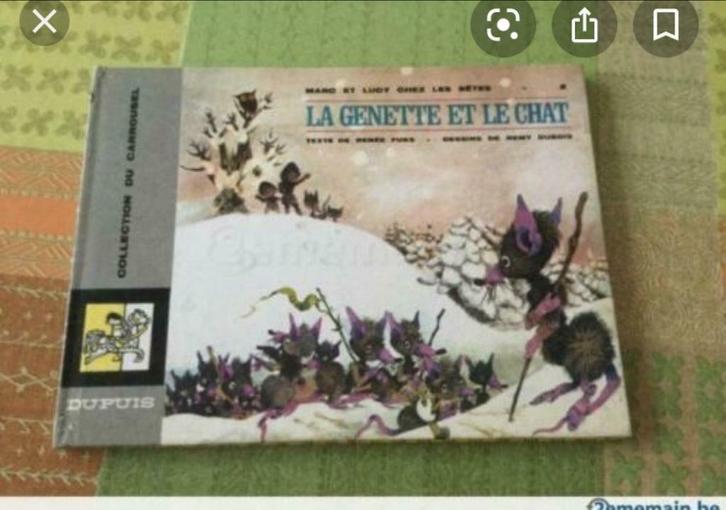 La Genette et le chat  / Dupuis - Collection du Carrousel, Boeken, Stripverhalen, Eén stripboek
