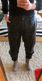 Lamsleren broek - NIEUW, Maat 38/40 (M), Zwart, Nieuw, Ophalen of Verzenden