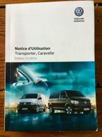 VW Transporter CaravelleT6  Notice d'utilisation 11/2016