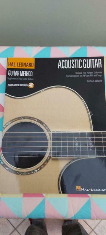 Guitar method,Accoustic guitar, Hal Leonard
