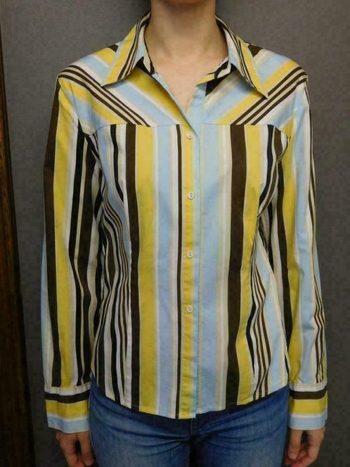 Street One gevoerde blouse maat 40, Kleding | Dames, Blouses en Tunieken, Zo goed als nieuw, Maat 38/40 (M), Blauw, Ophalen of Verzenden