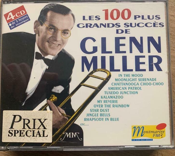 Glenn Miller - 100 grootste successen, Cd's en Dvd's, Cd's | Jazz en Blues, Zo goed als nieuw, Ophalen of Verzenden
