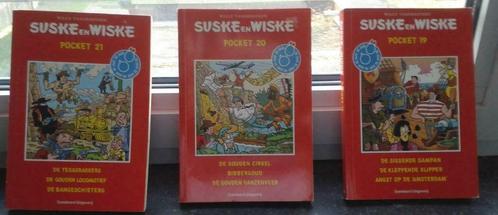 SUSKE en WISKE   POCKET 19 - 20 - 21 (65-jarig jubileum), Verzamelen, Stripfiguren, Zo goed als nieuw, Boek of Spel, Suske en Wiske