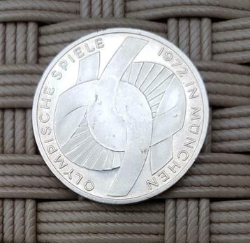 10 DM G - Olympiade München 1972 "2 armen" beschikbaar voor biedingen
