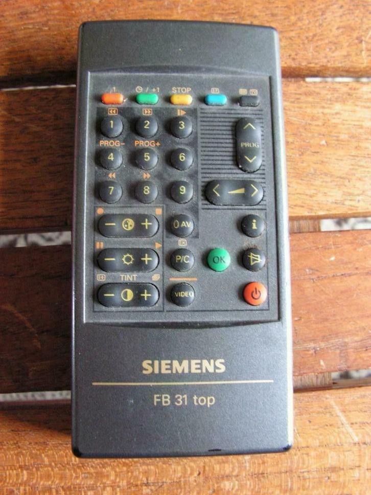 Afstandsbediening Siemens FB 31 top, Audio, Tv en Foto, Afstandsbedieningen, Zo goed als nieuw, Origineel, Ophalen of Verzenden