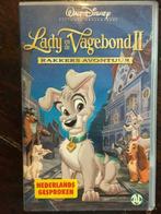 Video - Disney - Lady en de Vagebond II, Cd's en Dvd's, Tekenfilms en Animatie, Ophalen of Verzenden, Tekenfilm