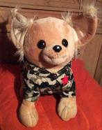 Grote,dikke chiwawa knuffel met pakje aan., Ophalen of Verzenden, Nieuw