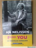 Boek - An Nelissen - F*** you, de menopauzemonoloog (nieuw), Neuf