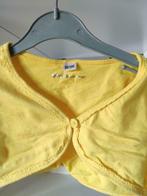 Zomers geel bolerootje gele bolero nieuw kort vestje 98 104, Kinderen en Baby's, Kinderkleding | Maat 98, Nieuw, Meisje, Trui of Vest