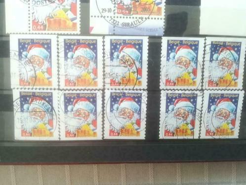 postzegels - Kerstmis en Nieuwjaar ( gratis), Timbres & Monnaies, Timbres | Europe | Belgique, Affranchi, Timbre-poste, Noël, Avec timbre