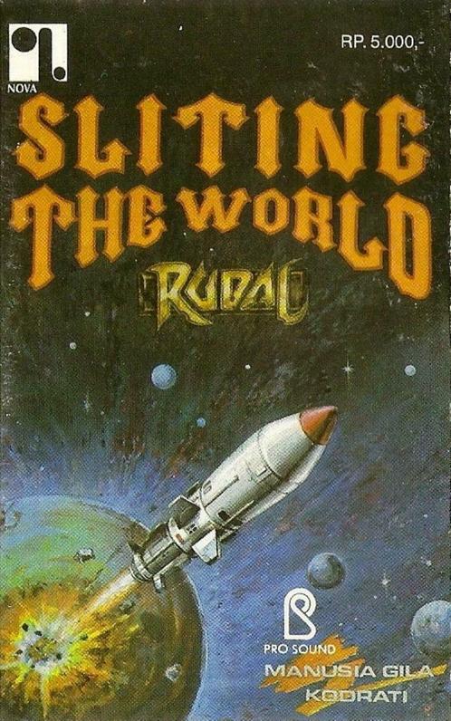 Rudal ‎– Sliting The World (Indonesiche Hardrock)(cassette), Cd's en Dvd's, Cassettebandjes, Zo goed als nieuw, Origineel, Rock en Metal