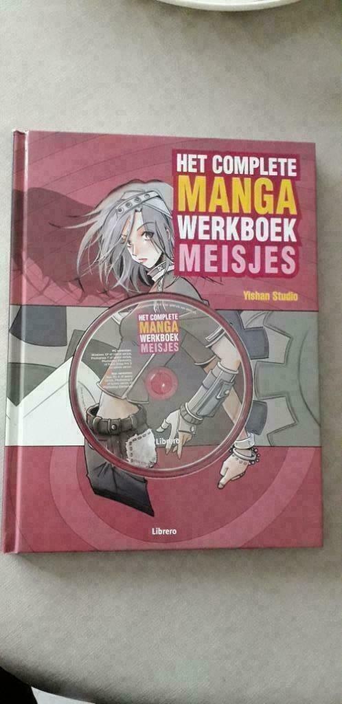 Yishan Studio: Het complete Manga werkboek meisjes (met CD), Boeken, Hobby en Vrije tijd, Zo goed als nieuw, Tekenen en Schilderen