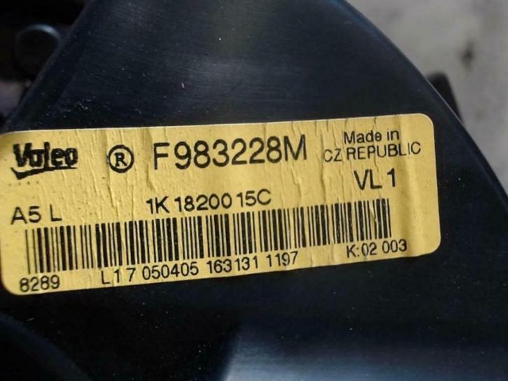 ventilatormotor Aidi A3 8p golf 5, Auto-onderdelen, Motor en Toebehoren, Gebruikt, Ophalen of Verzenden