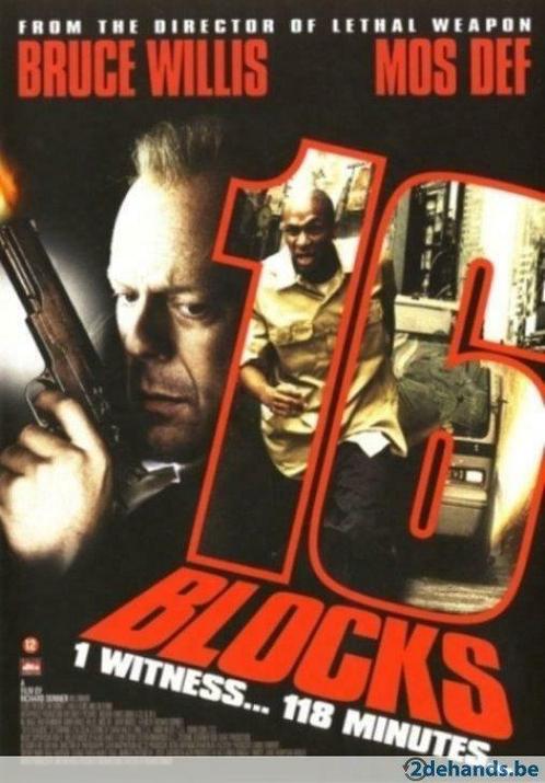 DVD 16 bocks, Cd's en Dvd's, Dvd's | Thrillers en Misdaad, Ophalen of Verzenden