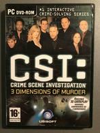 C.S.I. : 3 Dimensions Of Murder (UBISOFT), Games en Spelcomputers, Vanaf 16 jaar, Overige genres, Gebruikt, Ophalen of Verzenden