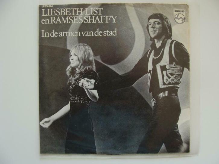 Liesbeth List En Ramses Shaffy – In De Armen Van De Stad, Cd's en Dvd's, Vinyl Singles, Single, Nederlandstalig, 7 inch, Ophalen of Verzenden