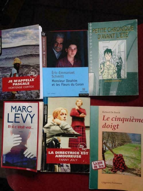 (school)lectuur Voleur d' ombres, Schmitt, Levy,Camus, Joffo, Boeken, Schoolboeken, Gelezen, Frans, ASO, Ophalen of Verzenden