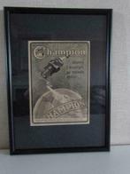 Advertentie Champion bougie jaren '20