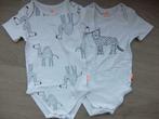 Hema - Set 2 body's bamboo jongen. Maat 86/92. Als nieuw, Kinderen en Baby's, Nacht- of Onderkleding, Ophalen of Verzenden, Zo goed als nieuw