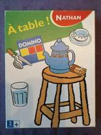 Domino - A table - Nathan, Comme neuf, 1 ou 2 joueurs, Nathan, Enlèvement ou Envoi