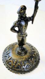 Statue en bronze : Porteur de flambeau, relayeur, Antiquités & Art, Enlèvement ou Envoi