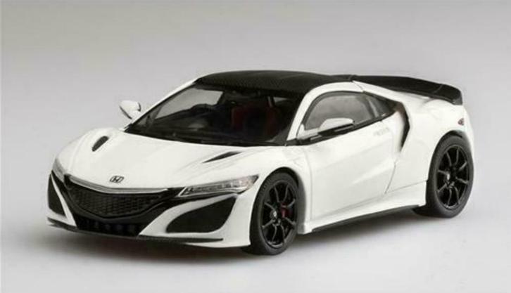 1:43 TrueScale Honda NSX 2017 RHD 130R White TSM 430262, Hobby en Vrije tijd, Modelauto's | 1:43, Zo goed als nieuw, Auto, Ophalen of Verzenden