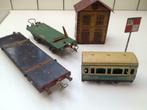 trein wagon O huisje treinsignaal bord, Antiek en Kunst, Ophalen of Verzenden