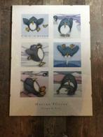 Cadre pingouin Marcus Pfister. Dimensions voir photo, Comme neuf, Autres matériaux, 50 à 75 cm, 50 à 75 cm