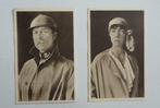 2 cartes postales roi Albert 1er et reine Elisabeth 1914 -18, Collections, Enlèvement ou Envoi