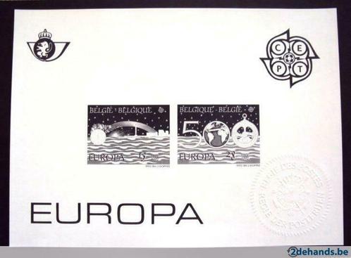 Belgium 1992 - OBP/COB 2454/55 - zw/nb/bw - Mnh, Postzegels en Munten, Postzegels | Europa | België, Verzenden