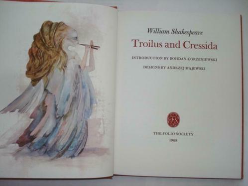 William Shakespeare The Folio Society Troilus and Cressida, Livres, Littérature, Comme neuf, Europe autre, Envoi