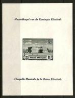België 1941 Muziekkapel Kon. Elisabeth OBP Blok 14**, Gomme originale, Neuf, Autre, Sans timbre