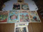 Lot de 8 Anciens Fascicules Journal Tintin 1-2-3-4éme année, Livres, Autres types, Utilisé, Enlèvement ou Envoi