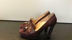 Pumps suède Bordeaux maat 40 merk Frida, Comme neuf, Escarpins, Frida, Autres couleurs