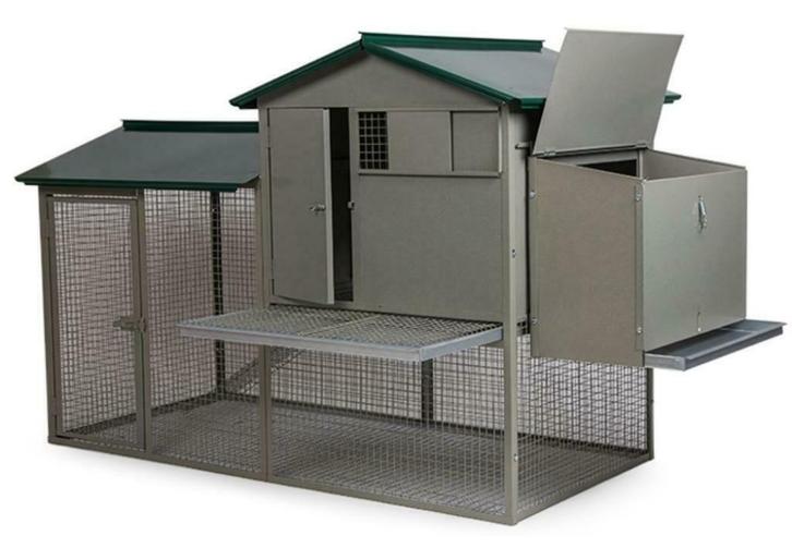 Poulailler Galvanisé Colombus, Animaux & Accessoires, Volatiles | Accessoires, Neuf, Poulailler, Enlèvement