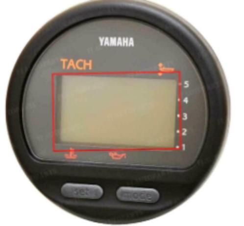 Herstelling LCD display Yamaha F25 - F250 instrument, Watersport en Boten, Overige Watersport en Boten, Gebruikt, Ophalen of Verzenden