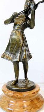 statue en bronze * Le violoniste * Fonderia Artistica Lancin, Enlèvement ou Envoi
