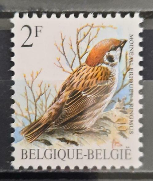 Belgique : COB 2347 ** Oiseaux 1989., Timbres & Monnaies, Timbres | Europe | Belgique, Non oblitéré, Timbre-poste, Sans timbre