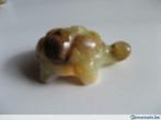 Magnifique miniature de tortue en onyx (marbre), Collections, Collections Autre, Enlèvement, Utilisé